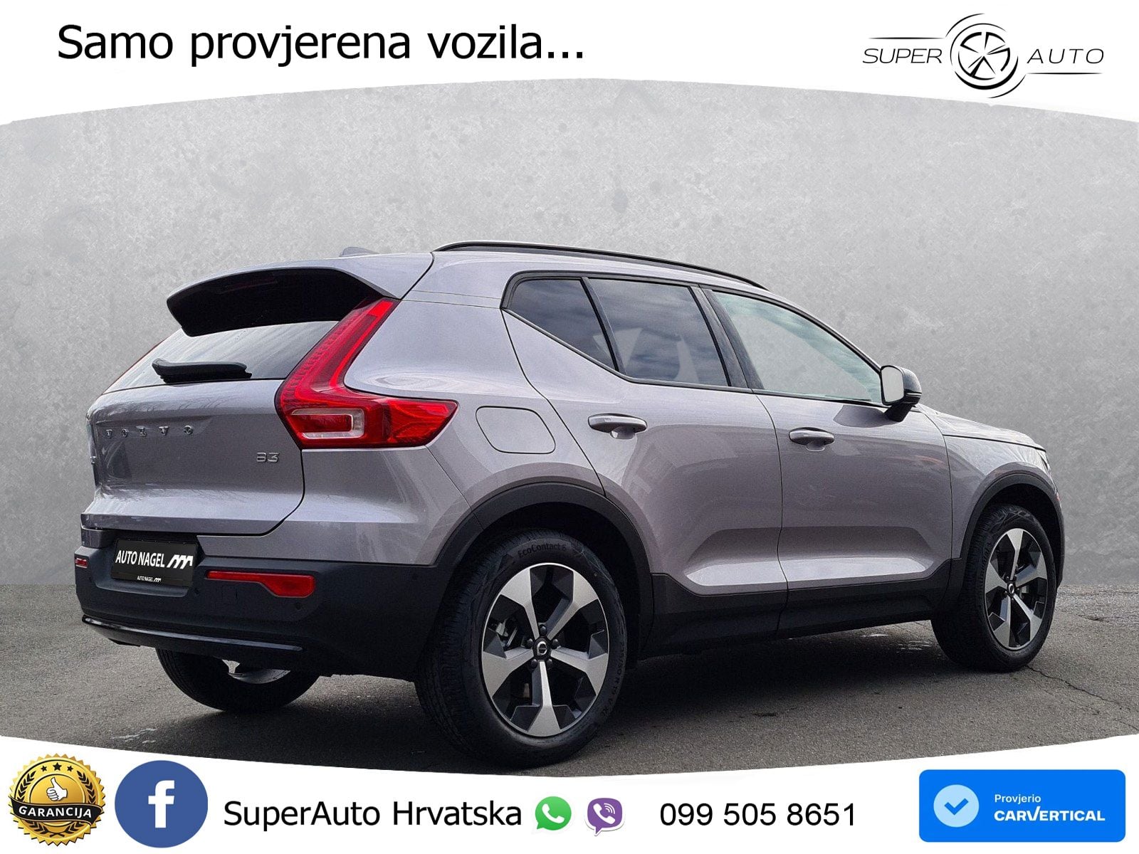 Volvo XC40 2.0 B3 163 KS Automatic LED+GR SJED+ACC