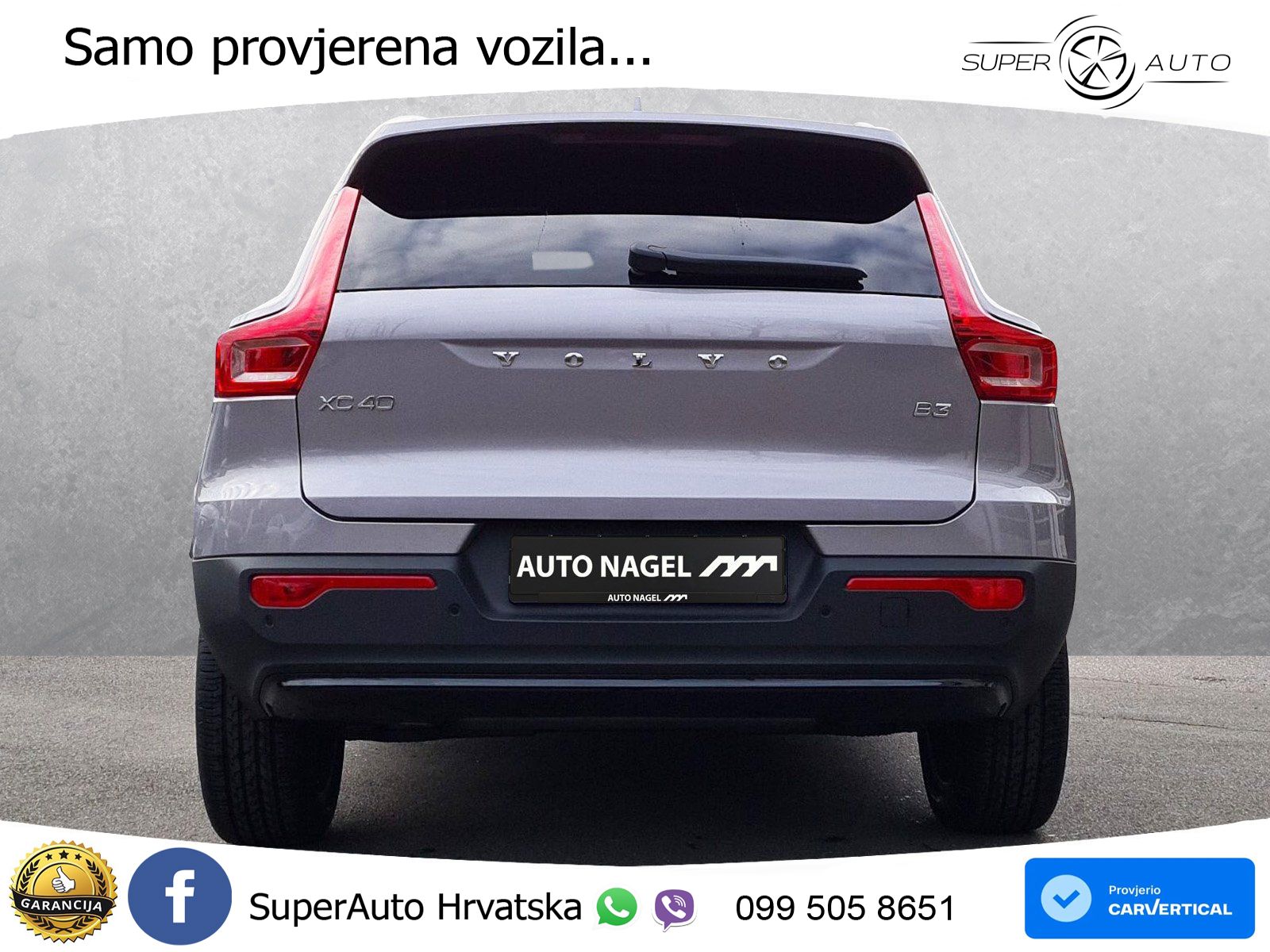 Volvo XC40 2.0 B3 163 KS Automatic LED+GR SJED+ACC