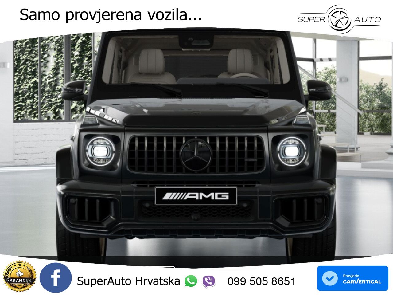 Mercedes AMG G 63 Long V8 (585 KS) 4MATIC 9G-TRONIC AMG SPEEDSHIFT TCT