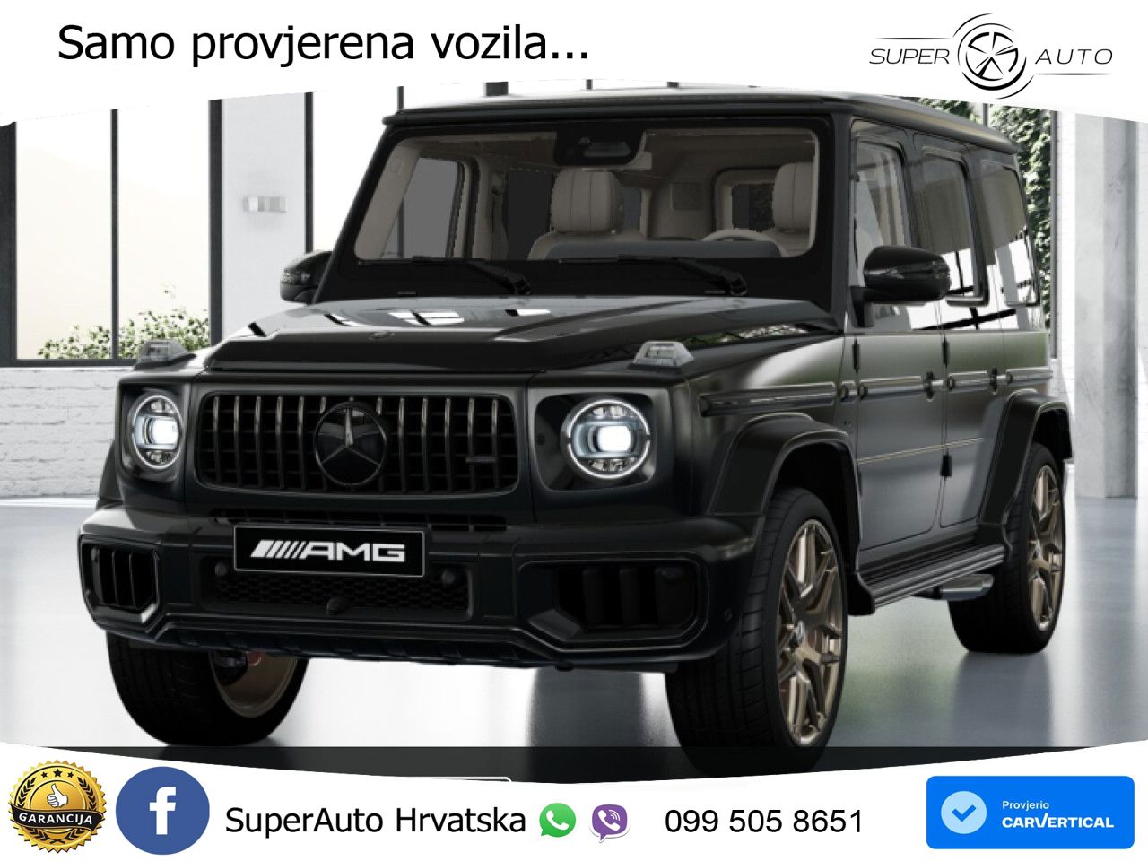 Mercedes AMG G 63 Long V8 (585 KS) 4MATIC 9G-TRONIC AMG SPEEDSHIFT TCT