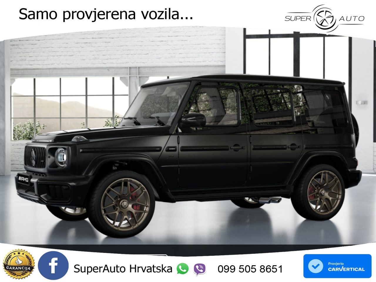 Mercedes AMG G 63 Long V8 (585 KS) 4MATIC 9G-TRONIC AMG SPEEDSHIFT TCT