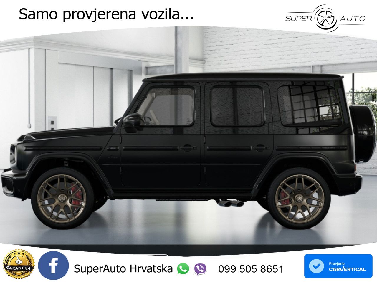 Mercedes AMG G 63 Long V8 (585 KS) 4MATIC 9G-TRONIC AMG SPEEDSHIFT TCT