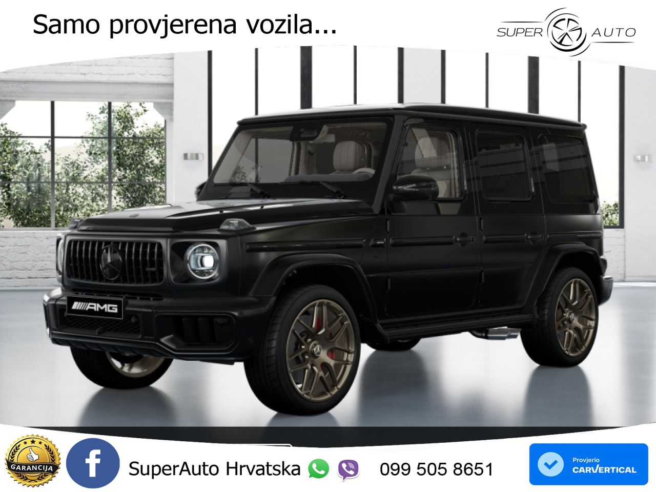 Mercedes AMG G 63 Long V8 (585 KS) 4MATIC 9G-TRONIC AMG SPEEDSHIFT TCT