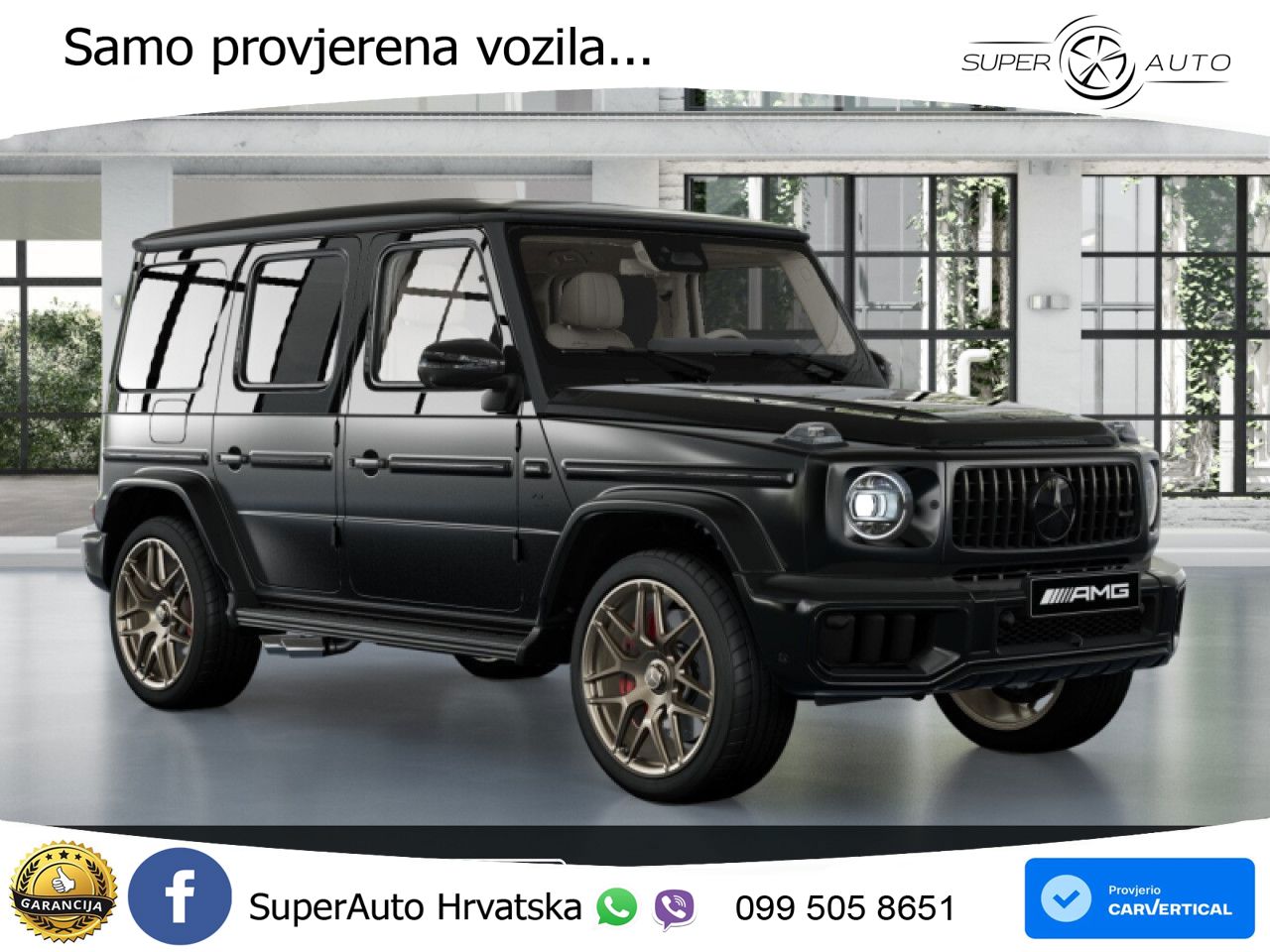 Mercedes AMG G 63 Long V8 (585 KS) 4MATIC 9G-TRONIC AMG SPEEDSHIFT TCT
