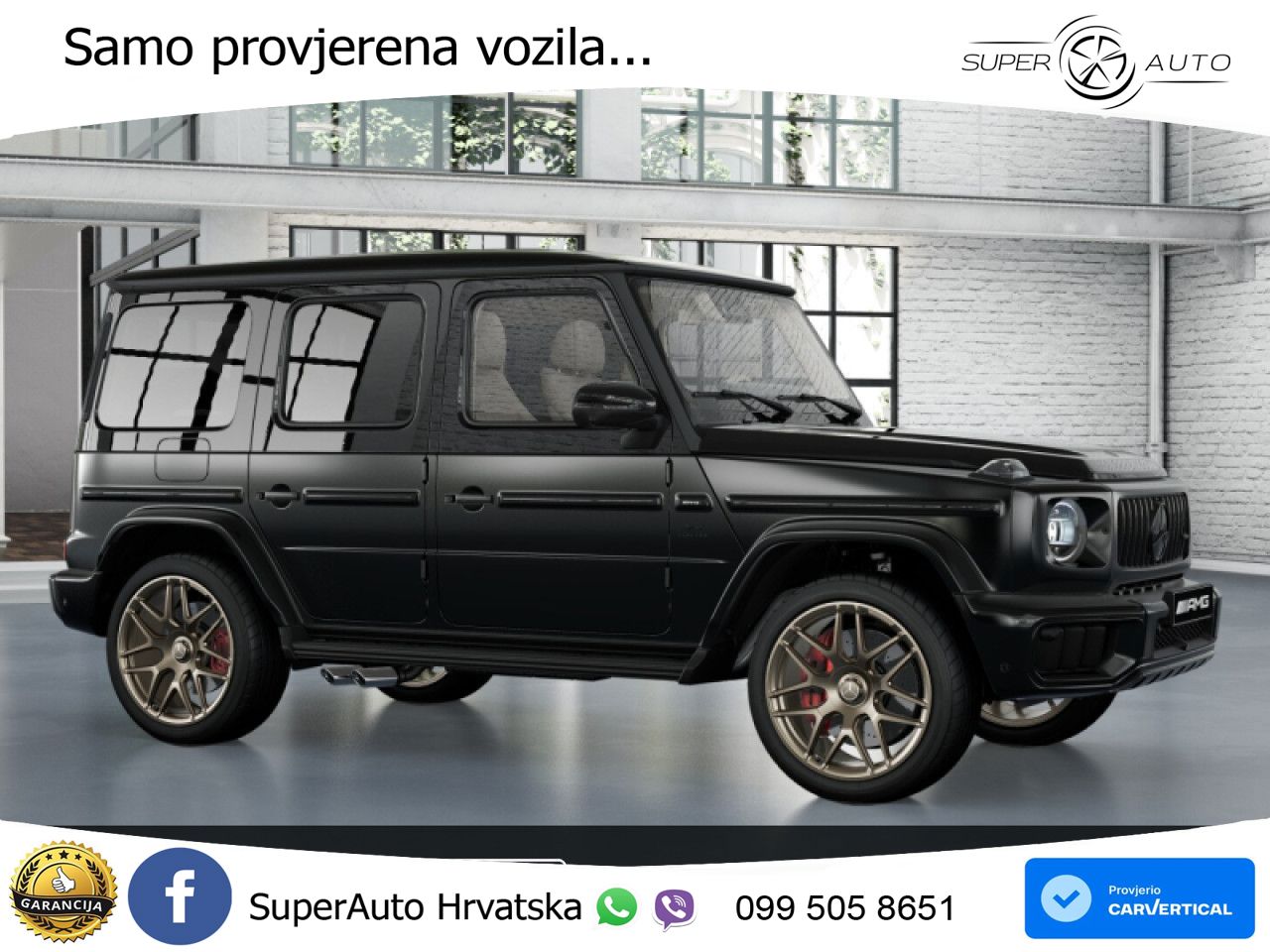 Mercedes AMG G 63 Long V8 (585 KS) 4MATIC 9G-TRONIC AMG SPEEDSHIFT TCT