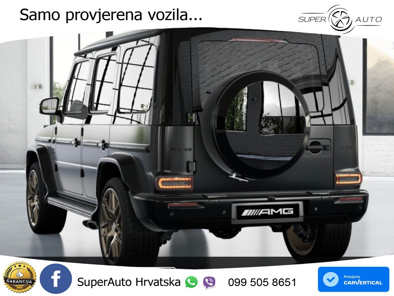 Mercedes AMG G 63 Long V8 (585 KS) 4MATIC 9G-TRONIC AMG SPEEDSHIFT TCT