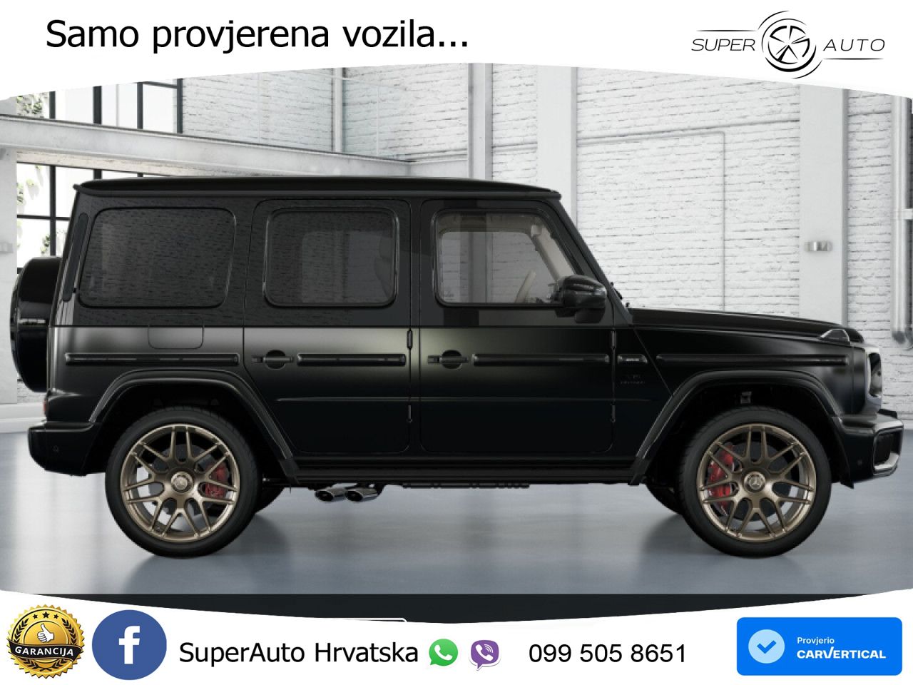 Mercedes AMG G 63 Long V8 (585 KS) 4MATIC 9G-TRONIC AMG SPEEDSHIFT TCT
