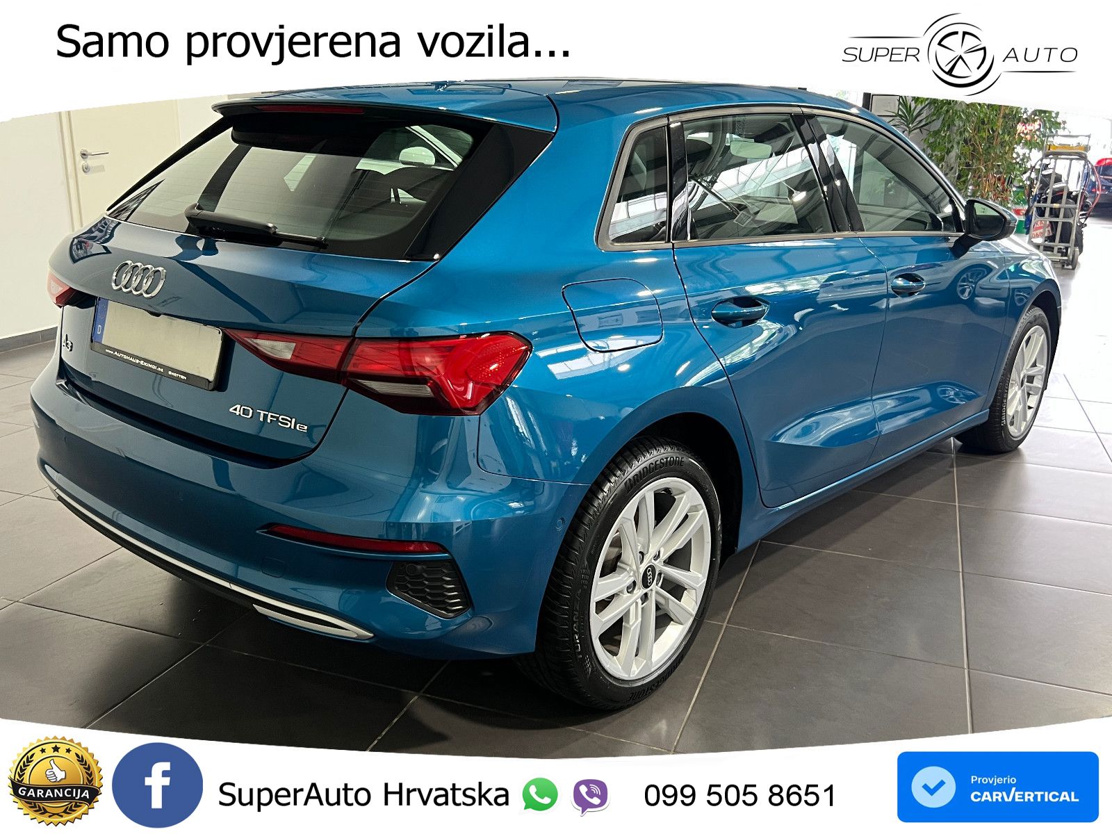 Audi A3 40 TFSIe (204 KS) S tronic LED+GR SJED+ACC