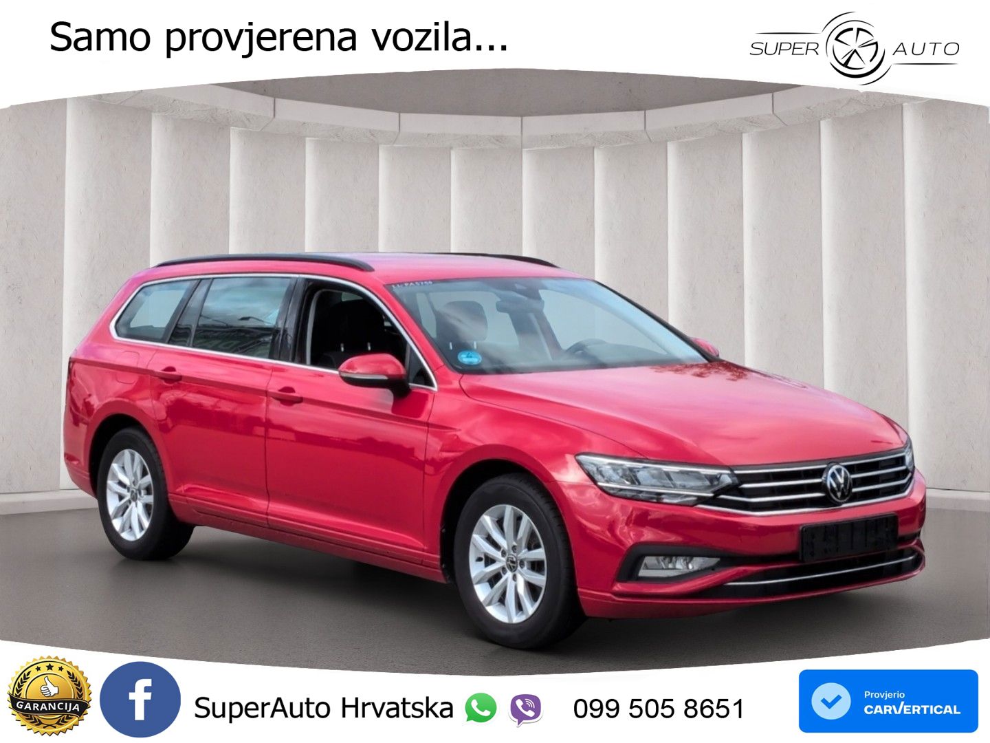 Volkswagen Passat Variant 2.0 TDI (122 KS) DSG LED+GR SJED+ACC