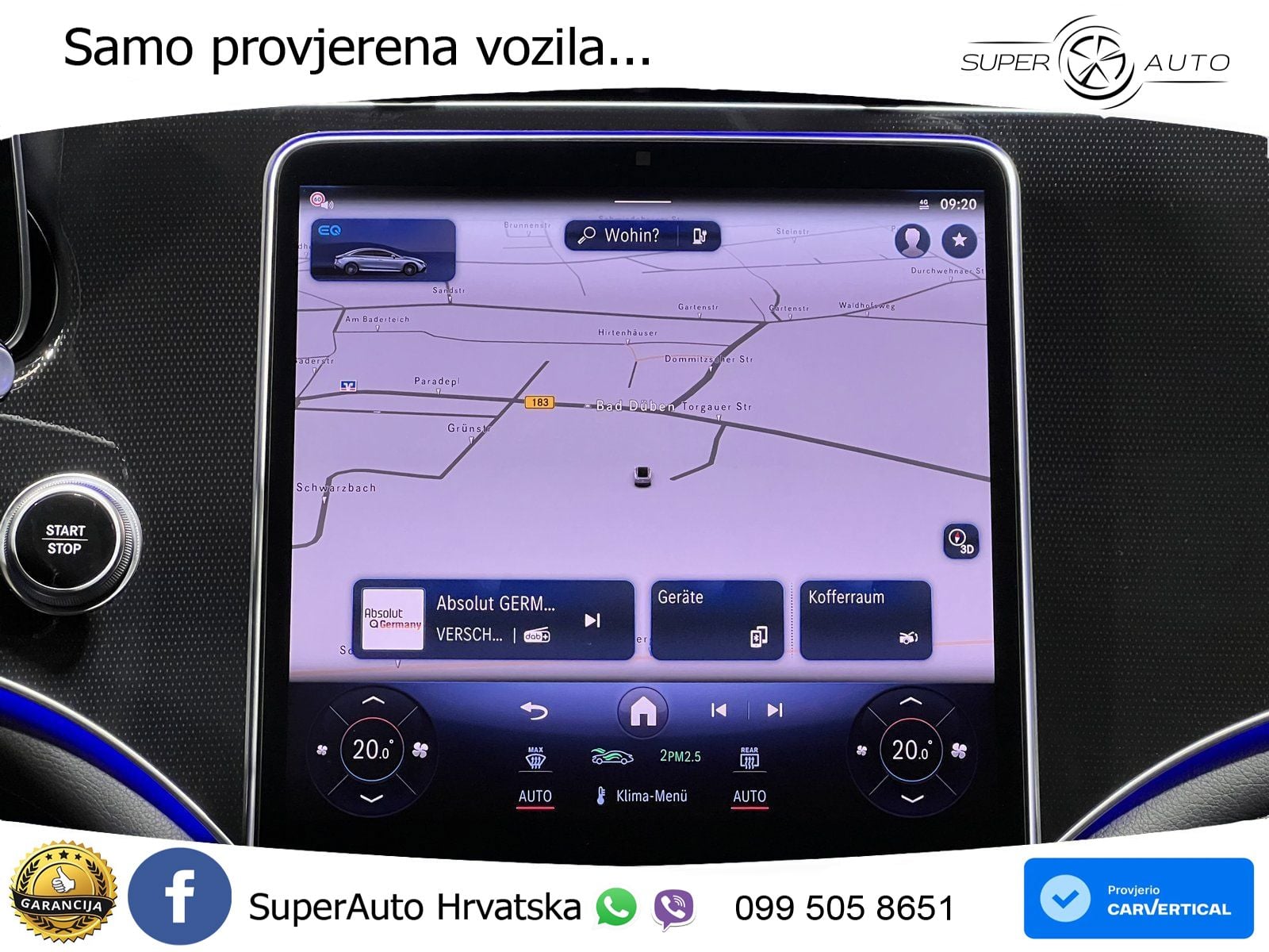 Mercedes EQE 350 98 kWh (292 KS) 4MATIC LED+GR SJED+ACC