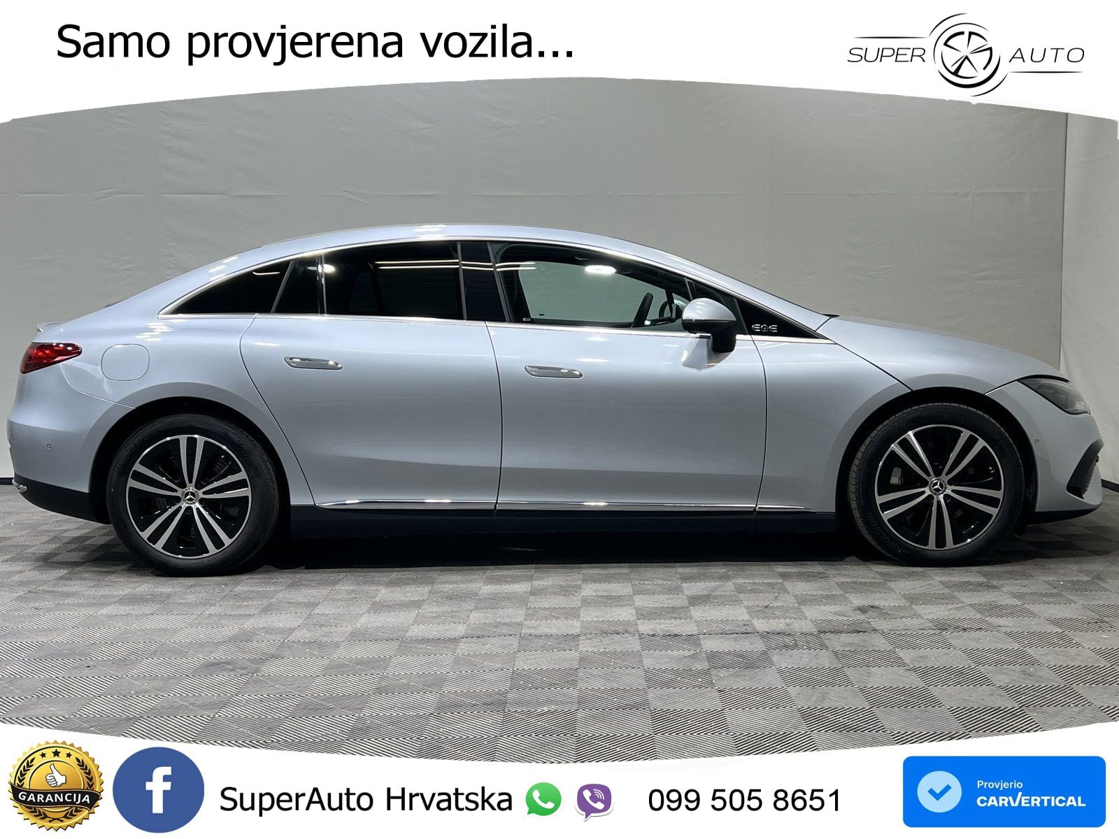 Mercedes EQE 350 98 kWh (292 KS) 4MATIC LED+GR SJED+ACC