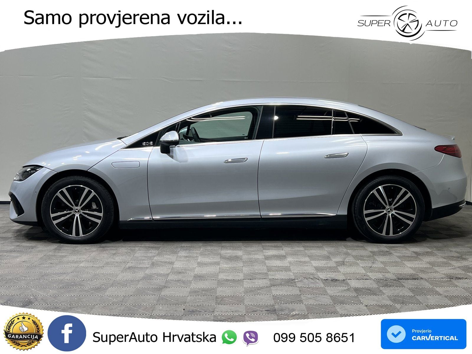 Mercedes EQE 350 98 kWh (292 KS) 4MATIC LED+GR SJED+ACC