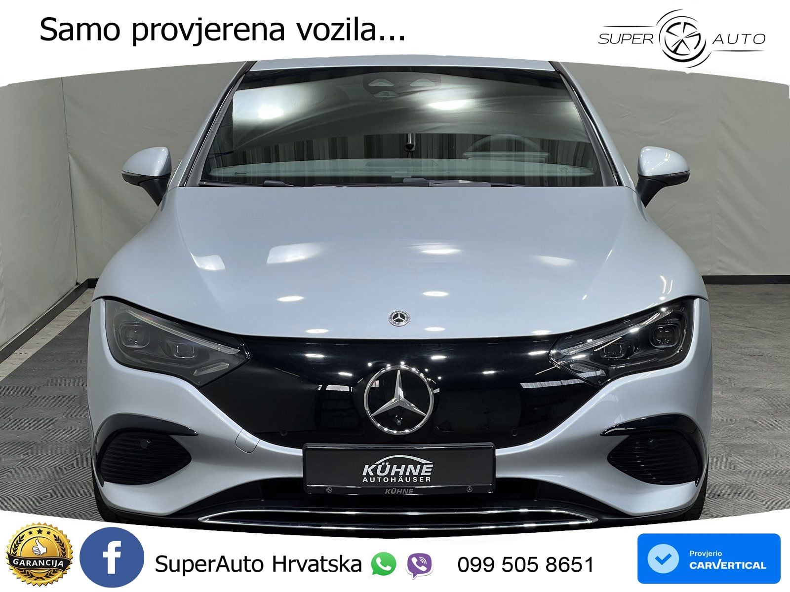Mercedes EQE 350 98 kWh (292 KS) 4MATIC LED+GR SJED+ACC