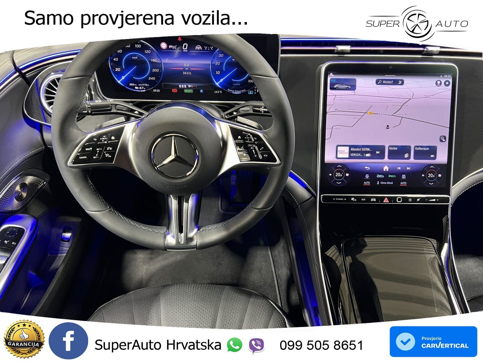 Mercedes EQE 350 98 kWh (292 KS) 4MATIC LED+GR SJED+ACC
