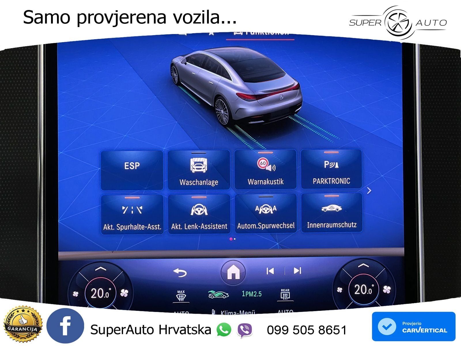 Mercedes EQE 350 98 kWh (292 KS) 4MATIC LED+GR SJED+ACC