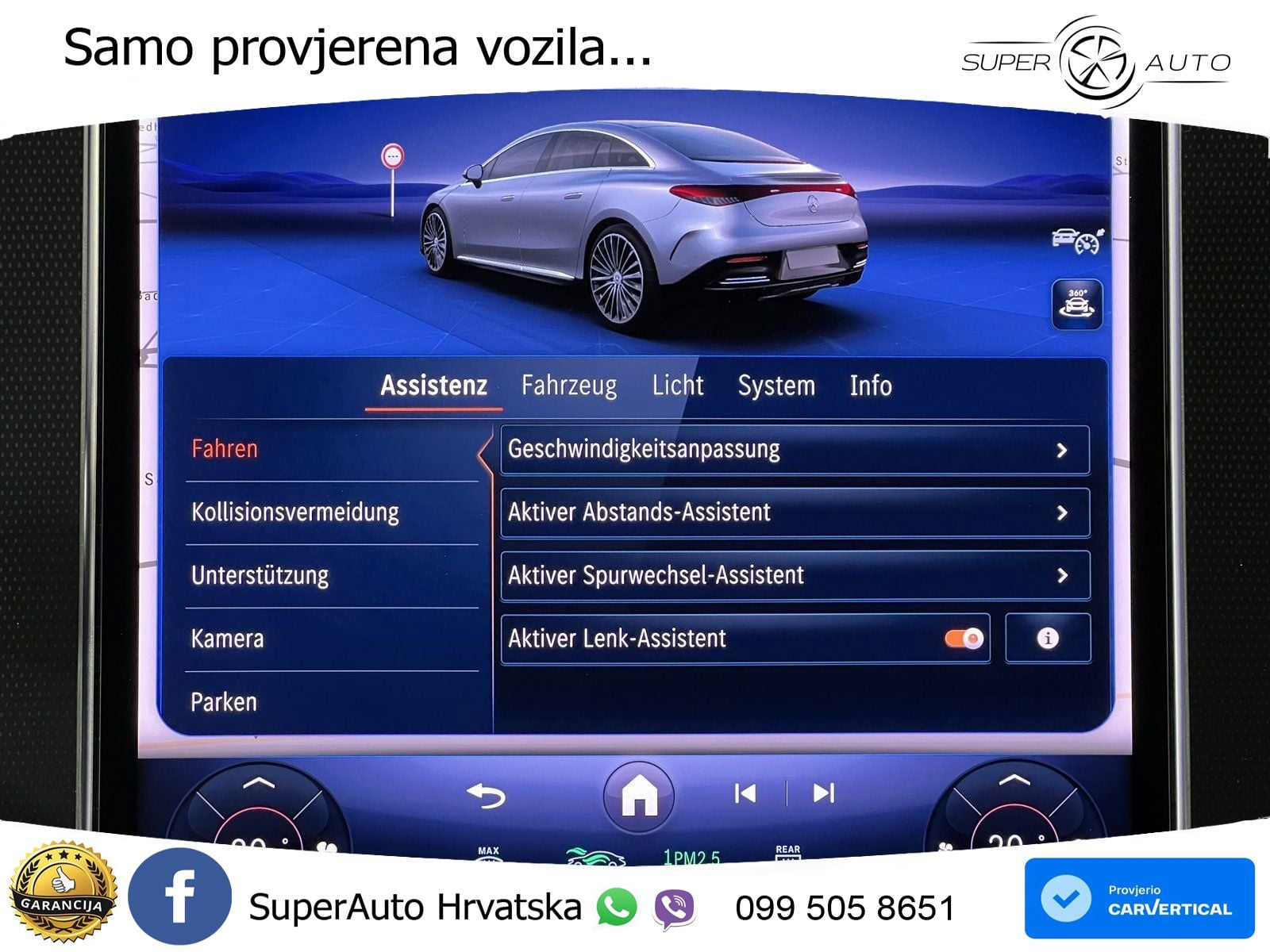 Mercedes EQE 350 98 kWh (292 KS) 4MATIC LED+GR SJED+ACC