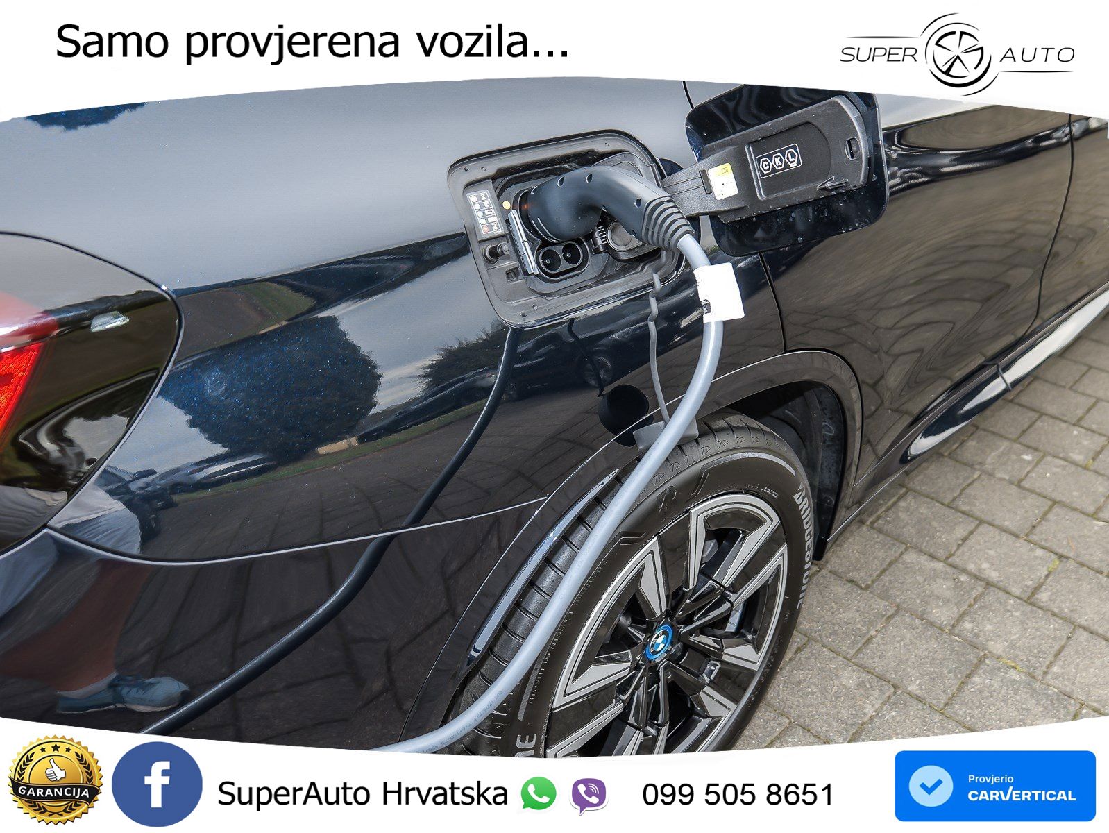 BMW iX3 80 kWh (286 KS) M Sport LED+GR SJED+ACC
