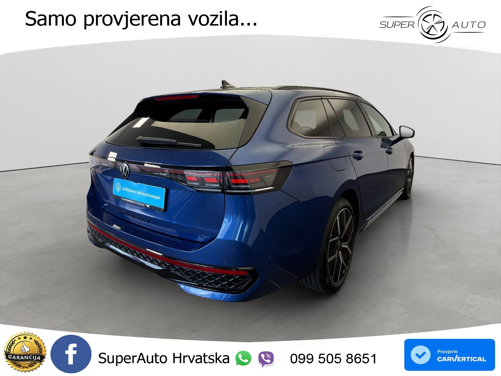 Volkswagen Passat Variant 1.5 TSI (272 KS) eHybrid DSG R-Line LED+GR SJED+ACC