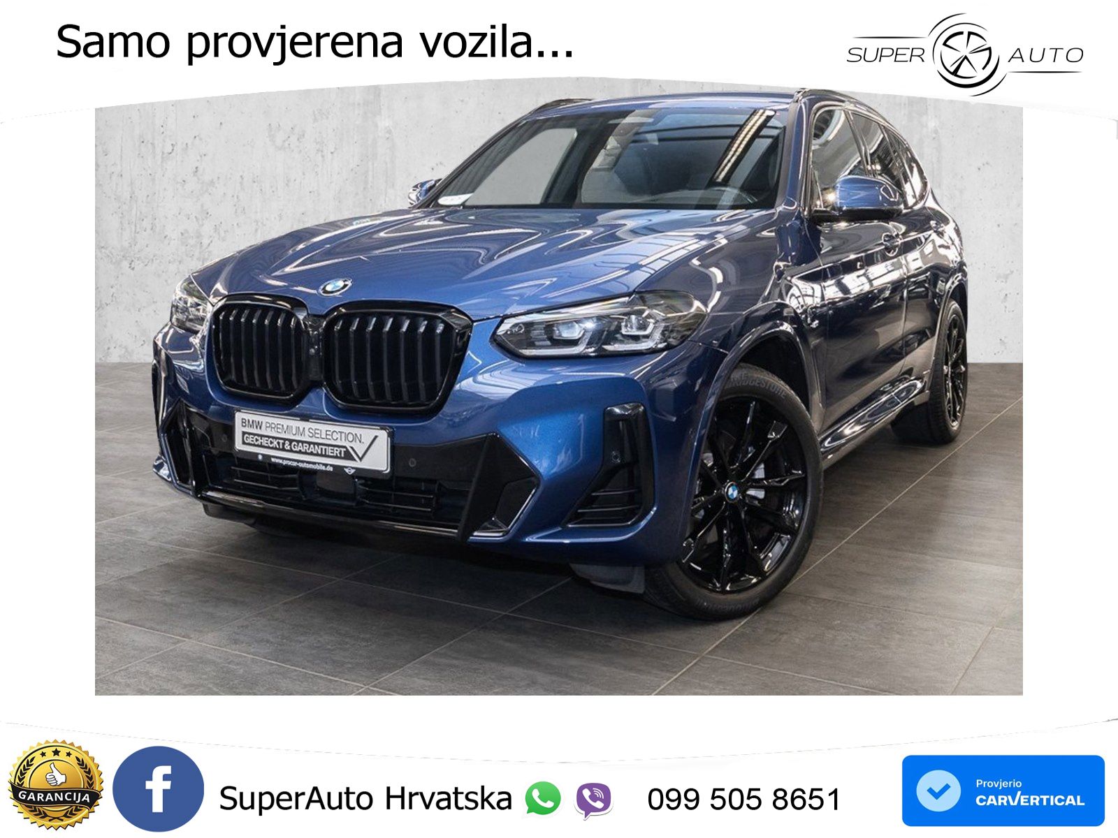 BMW X3 20d xDrive Steptronic M Sport LED+GR SJED+ACC