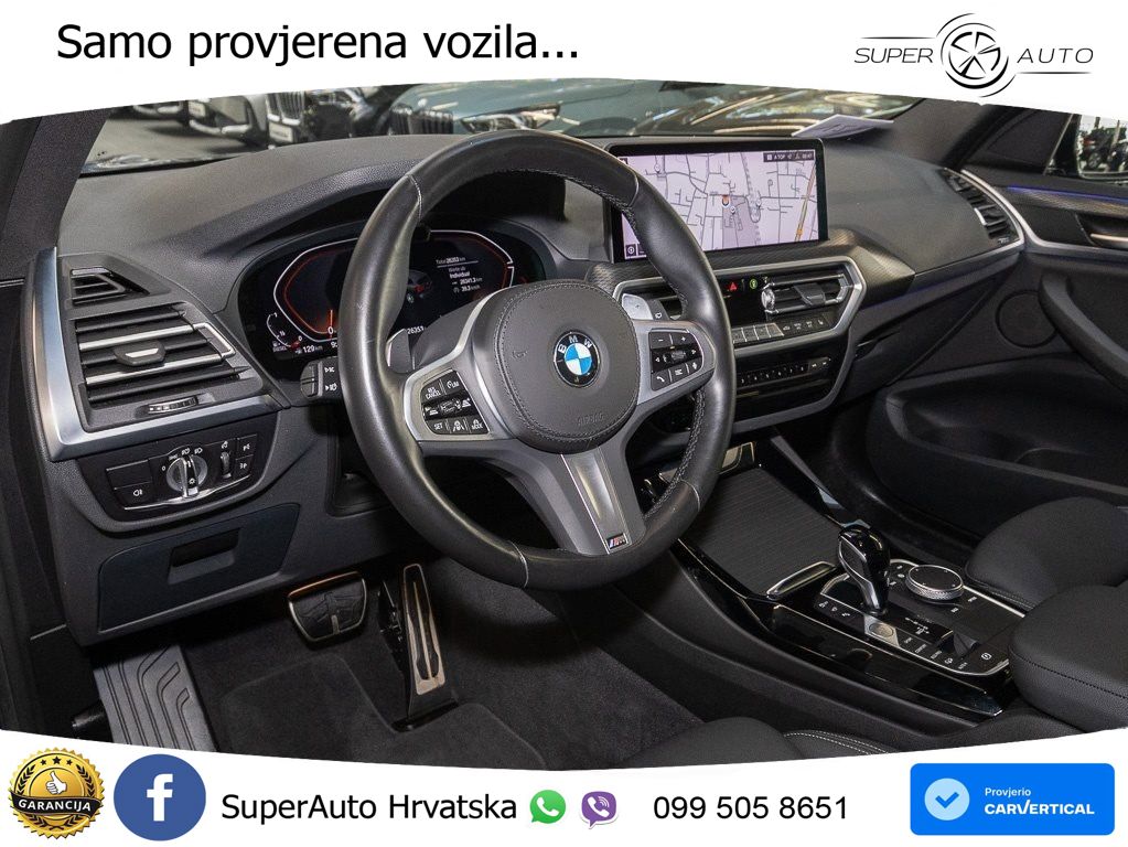 BMW X3 20d xDrive Steptronic M Sport LED+GR SJED+ACC
