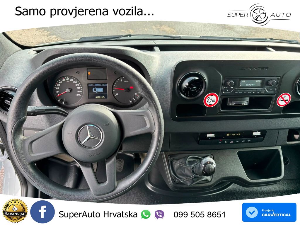 Mercedes-Benz Sprinter 211 CDI L2H2 Klima AHK 2,0 t Kamera 114 KS