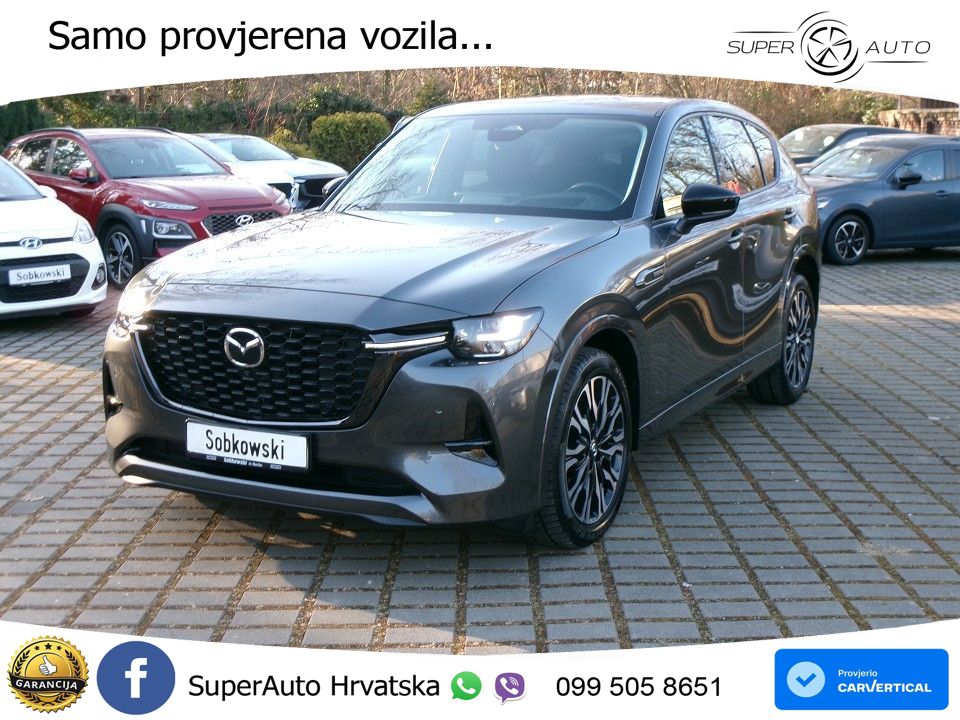 Mazda CX-60 3.3 e-Skyactiv D (254 KS) AWD Automatic MATRIX+GR SJED+KAM