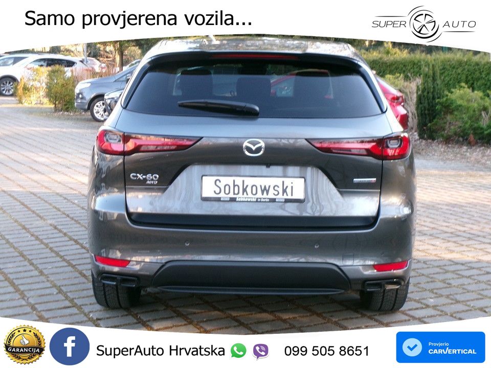 Mazda CX-60 3.3 e-Skyactiv D (254 KS) AWD Automatic MATRIX+GR SJED+KAM