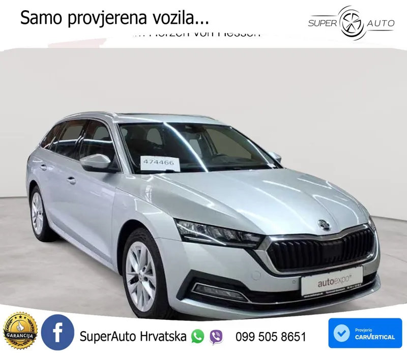 Škoda Octavia Combi 2.0 TDI (150 KS) DSG