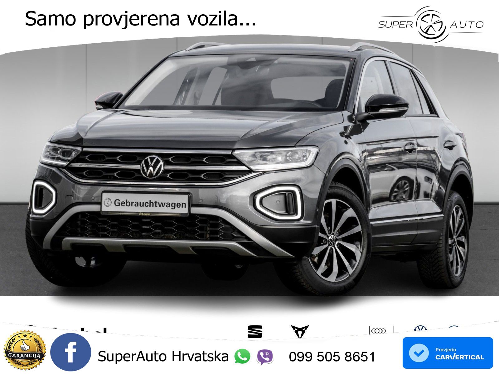 Volkswagen T-Roc 1.5 TSI (150 KS) LED+GR SJED+ACC