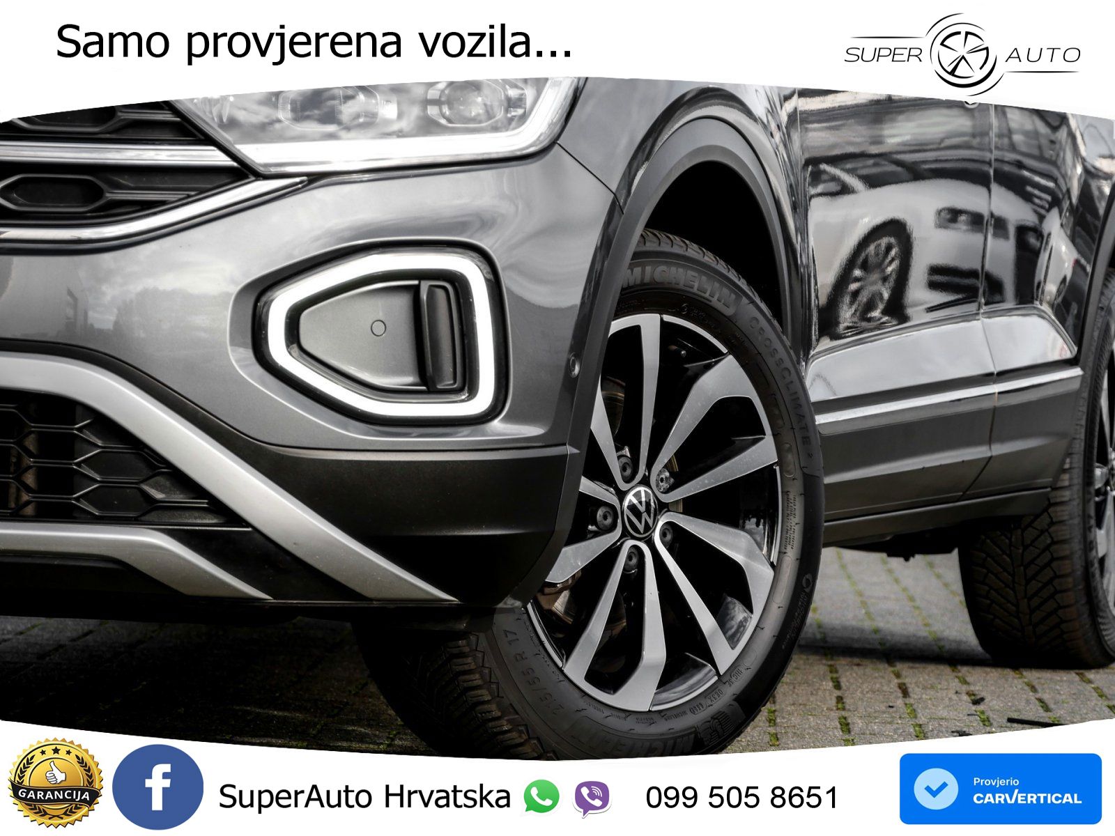 Volkswagen T-Roc 1.5 TSI (150 KS) LED+GR SJED+ACC
