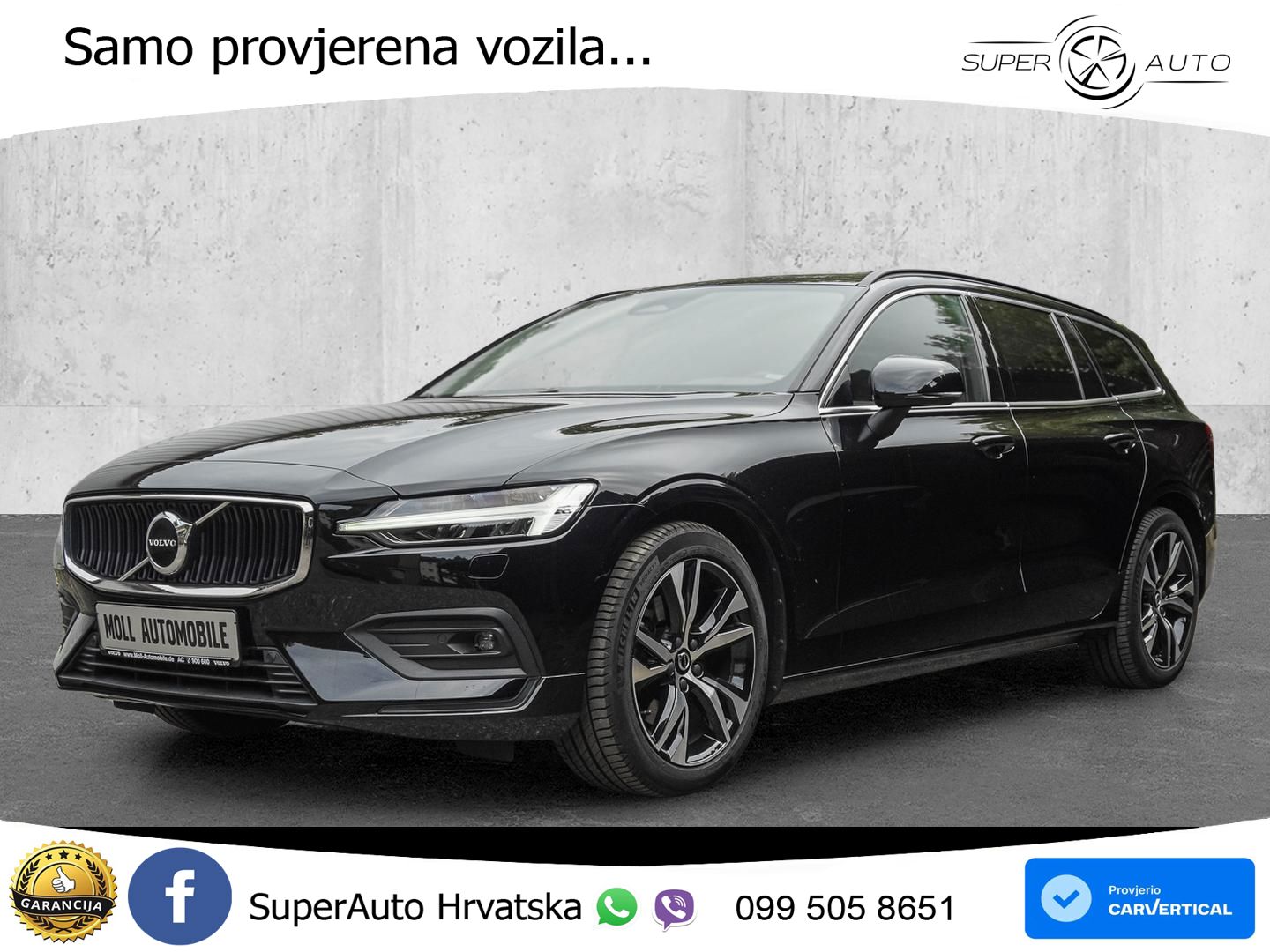 Volvo V60 2.0 B3 DCT LED+GR SJED+ACC