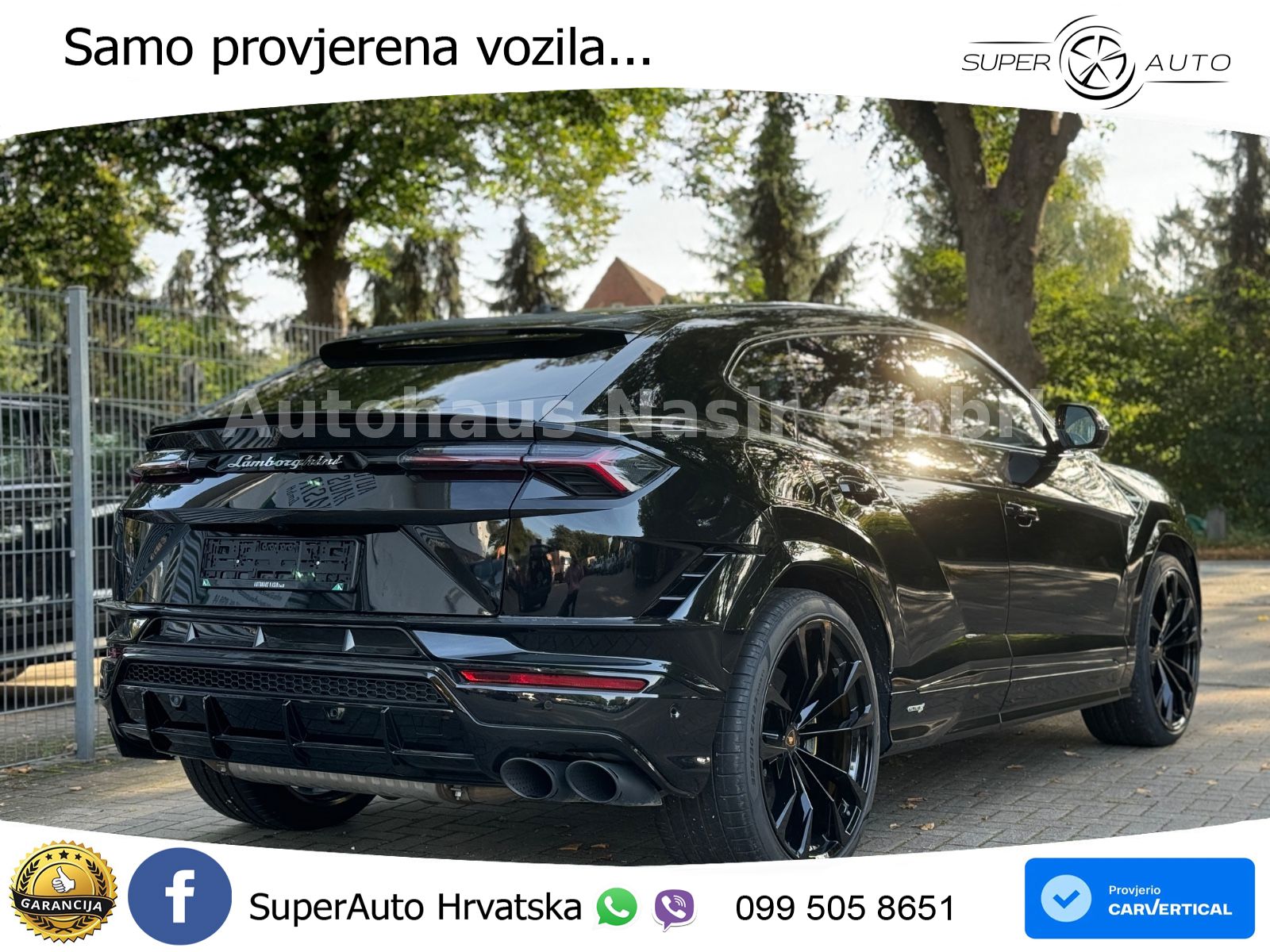 Lamborghini Urus S 4.0 V8 (666 KS) 4WD Automatic ACC+HEAD+GR SJED+360+PANO