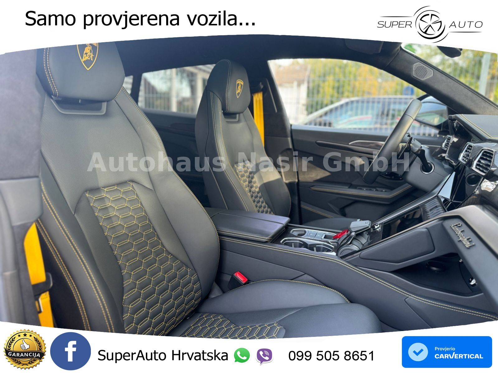 Lamborghini Urus S 4.0 V8 (666 KS) 4WD Automatic ACC+HEAD+GR SJED+360+PANO