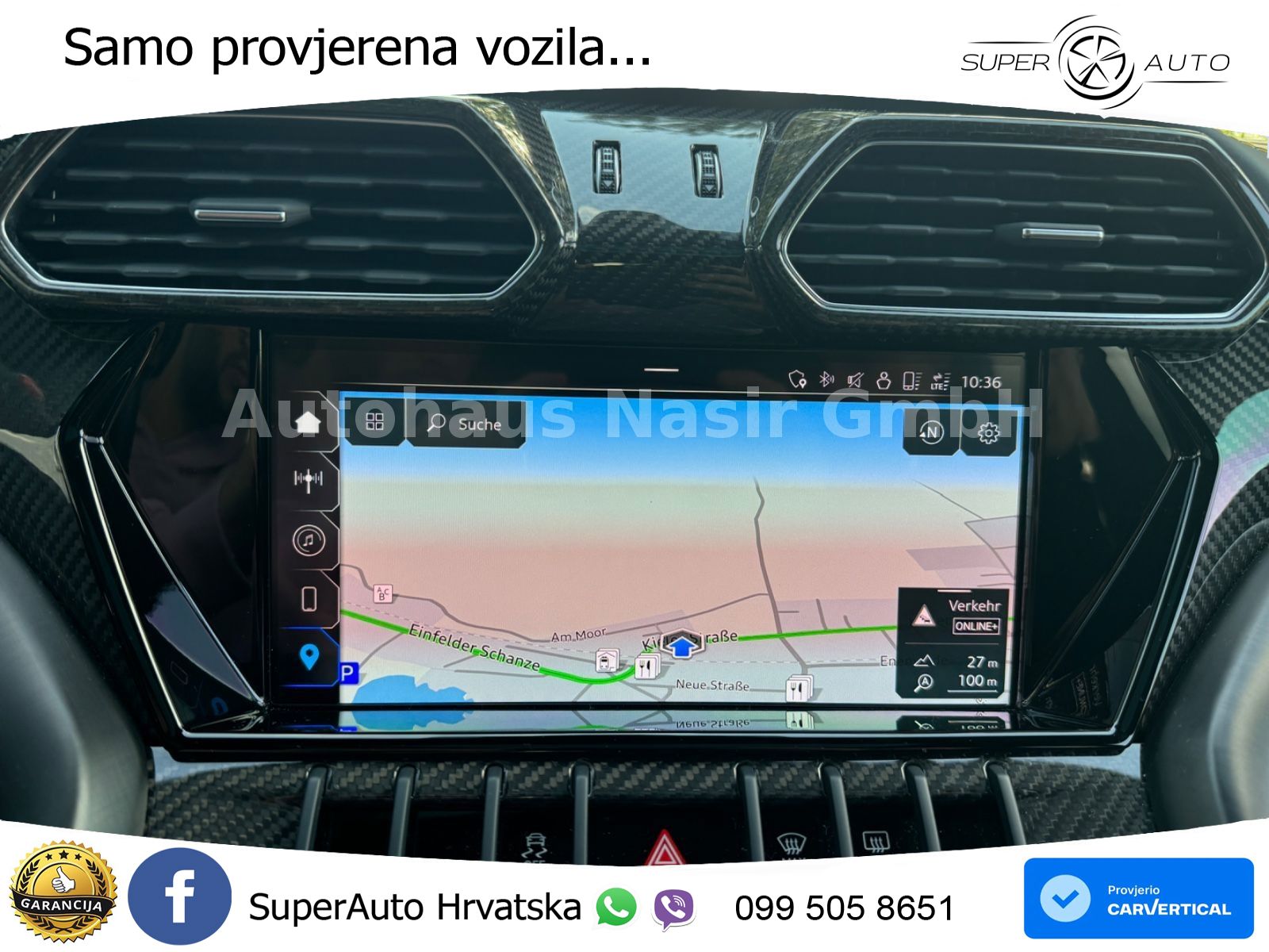 Lamborghini Urus S 4.0 V8 (666 KS) 4WD Automatic ACC+HEAD+GR SJED+360+PANO