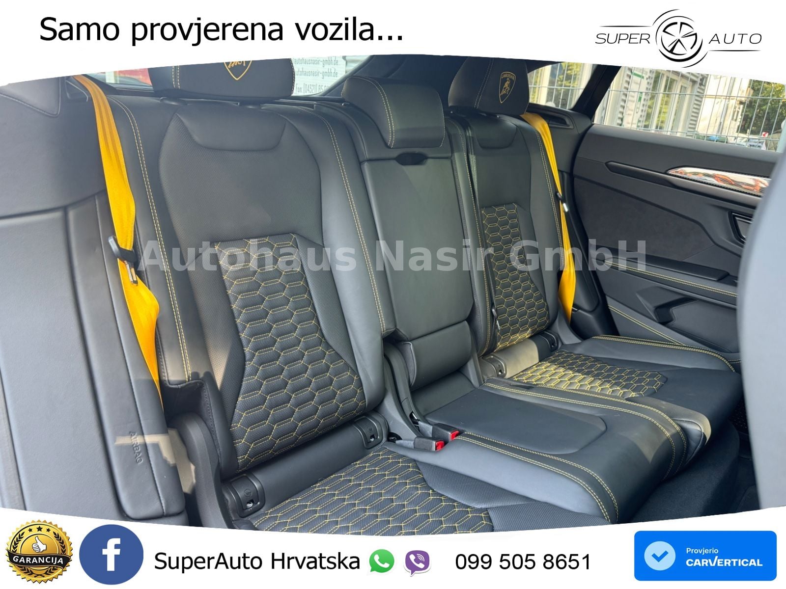 Lamborghini Urus S 4.0 V8 (666 KS) 4WD Automatic ACC+HEAD+GR SJED+360+PANO