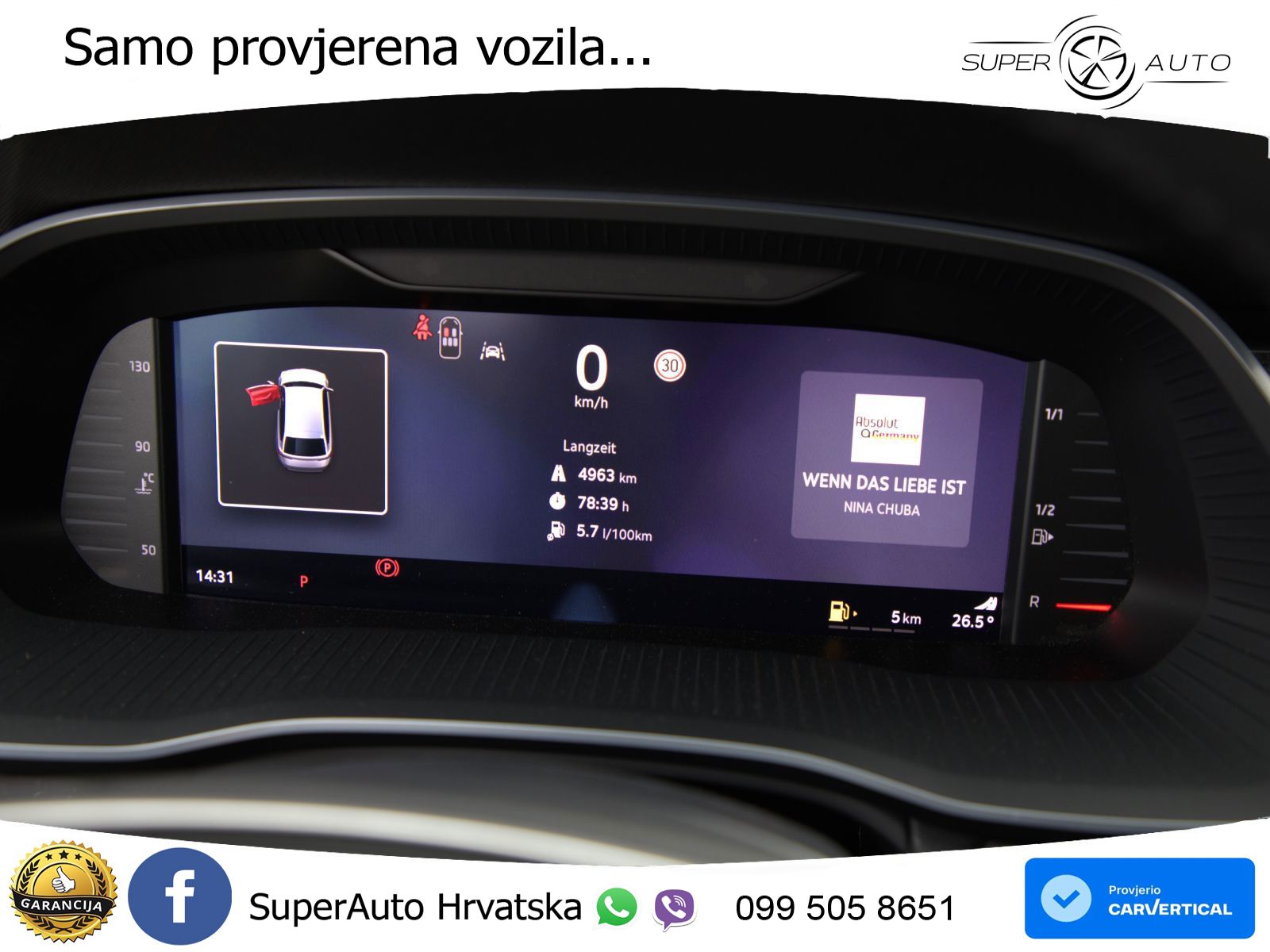 Škoda Octavia Combi 2.0 TDI (150 KS) DSG LED+GR SJED+ACC