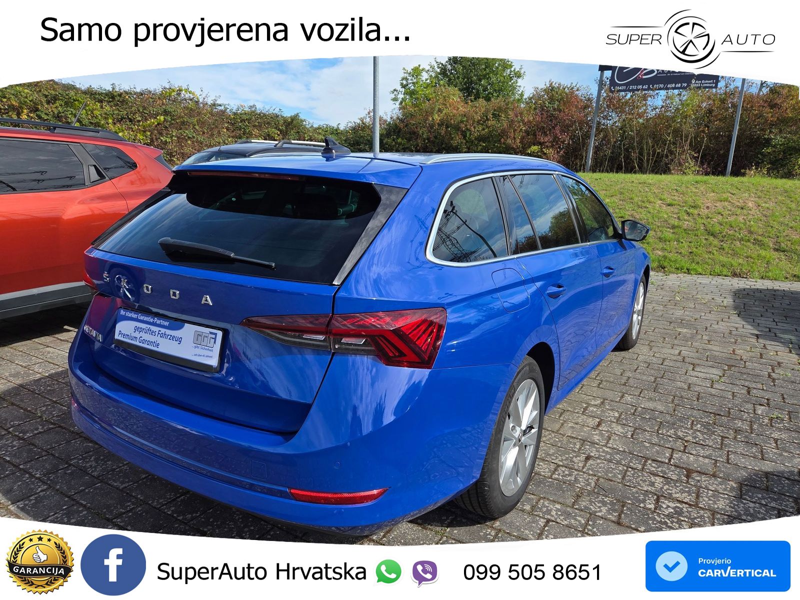 Škoda Octavia Combi 2.0 TDI (150 KS) DSG LED+GR SJED+ACC