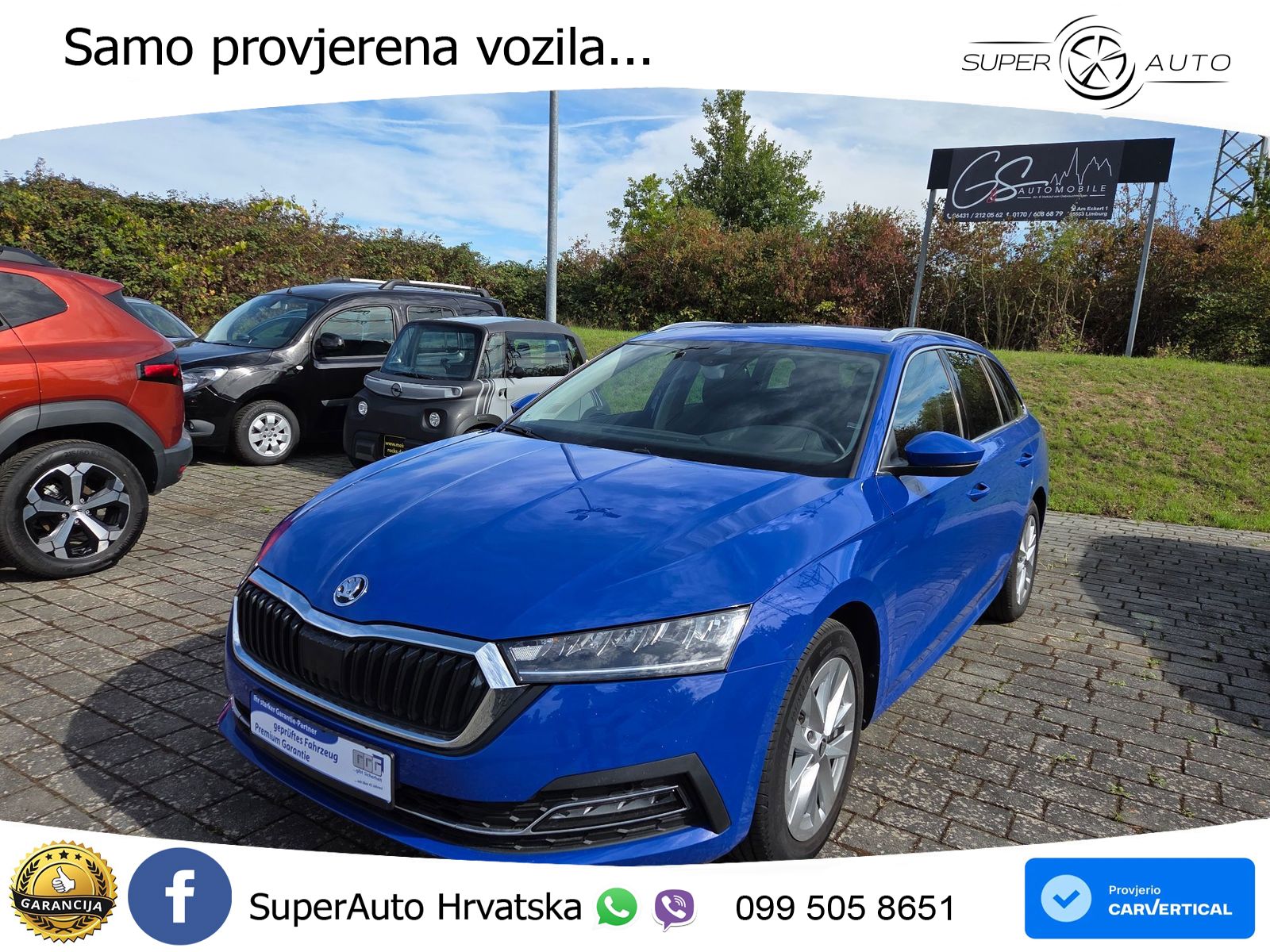 Škoda Octavia Combi 2.0 TDI (150 KS) DSG LED+GR SJED+ACC