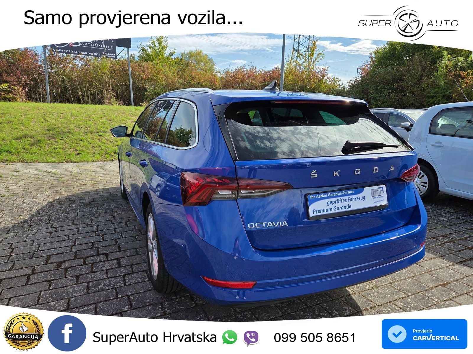 Škoda Octavia Combi 2.0 TDI (150 KS) DSG LED+GR SJED+ACC