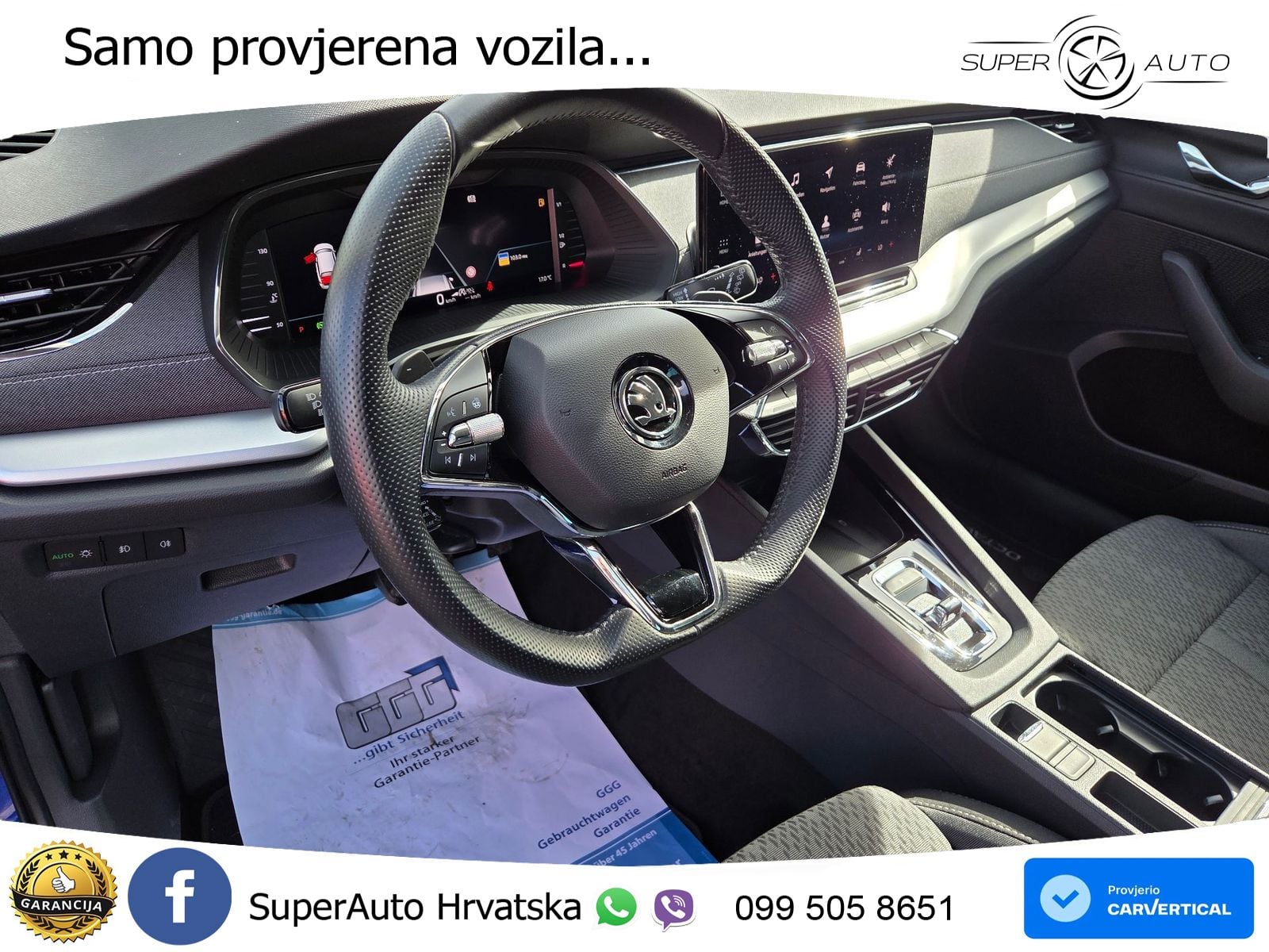 Škoda Octavia Combi 2.0 TDI (150 KS) DSG LED+GR SJED+ACC