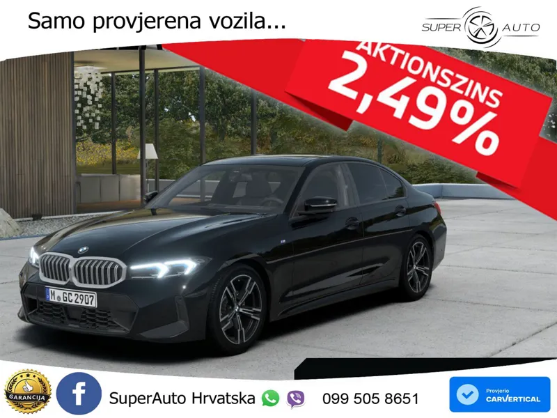 BMW 320i (184 KS) xDrive Steptronic ACC+HEAD+GR SJED+360+PANO