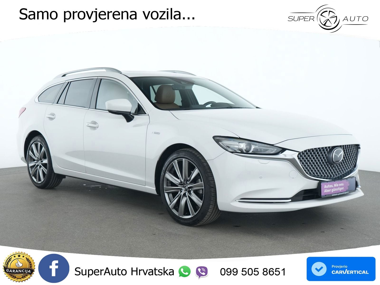Mazda 6 Sport Combi 2.5 SKYACTIV-G (194 KS) SKYACTIV-Drive MATRIX+GR SJED+KAM