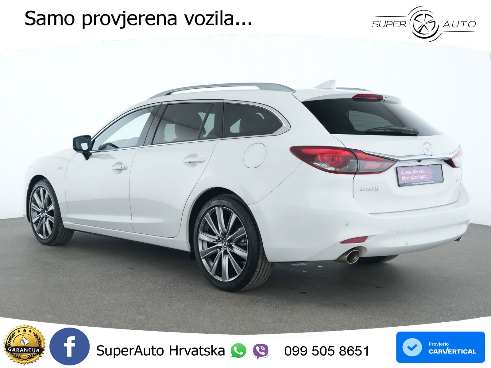Mazda 6 Sport Combi 2.5 SKYACTIV-G (194 KS) SKYACTIV-Drive MATRIX+GR SJED+KAM