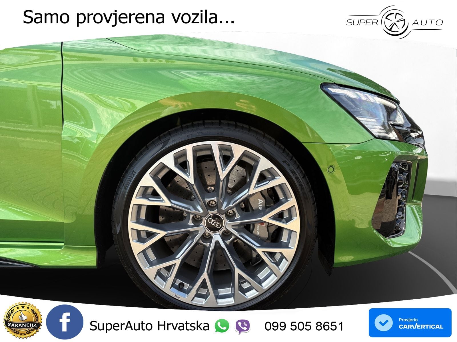 Audi RS3 Sedan 2.5 TFSI (400 KS) quattro S tronic MATRIX+GR SJED+KAM