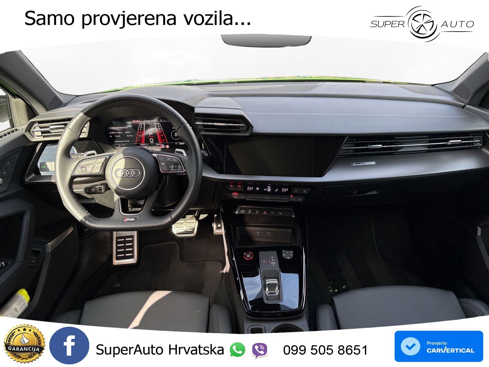 Audi RS3 Sedan 2.5 TFSI (400 KS) quattro S tronic MATRIX+GR SJED+KAM