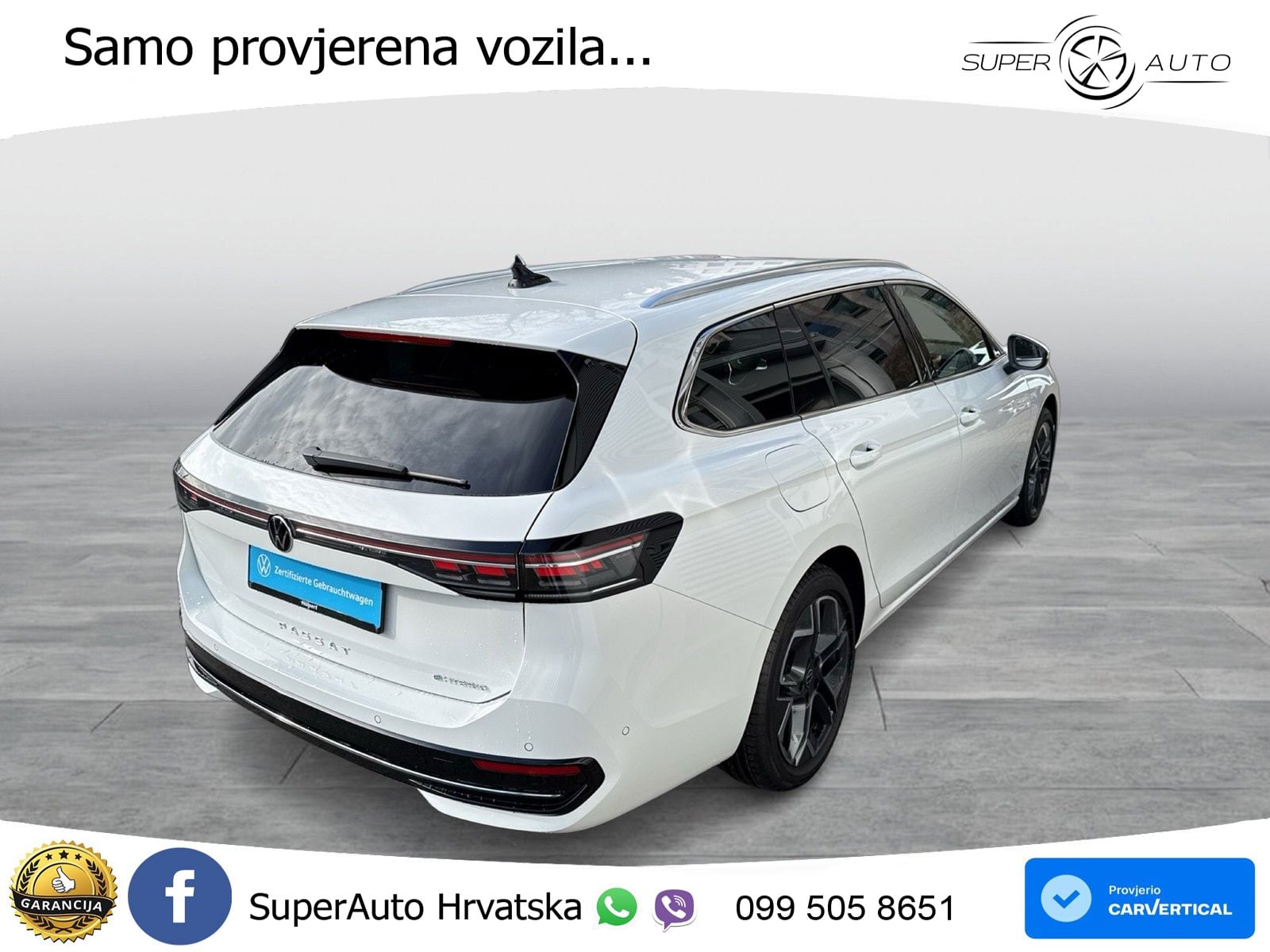 Volkswagen Passat Variant 1.5 TSI (204 KS) eHybrid DSG Elegance LED+GR SJED+ACC