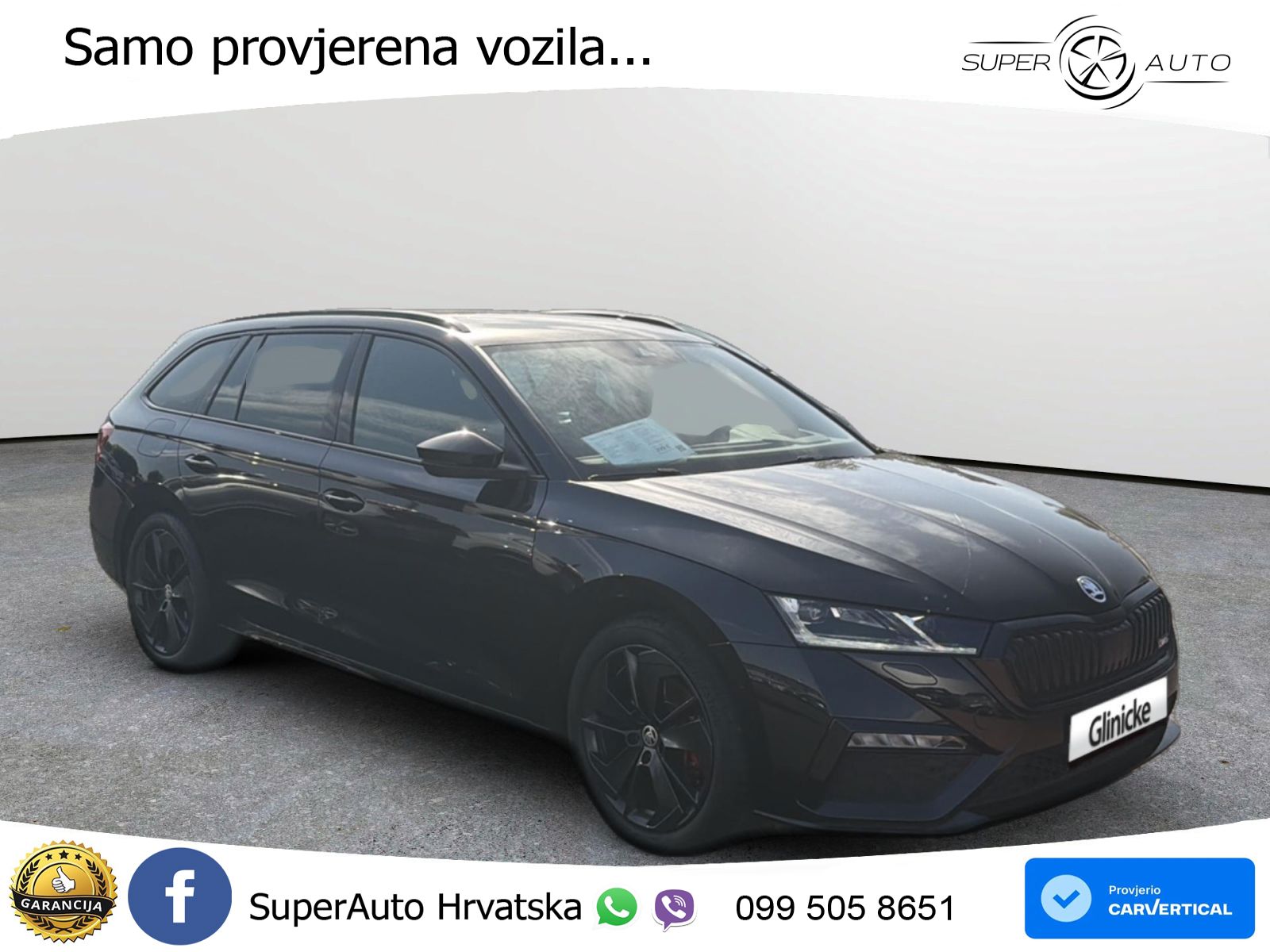 Škoda Octavia Combi RS 2.0 TDI (200 KS) DSG LED+GR SJED+ACC
