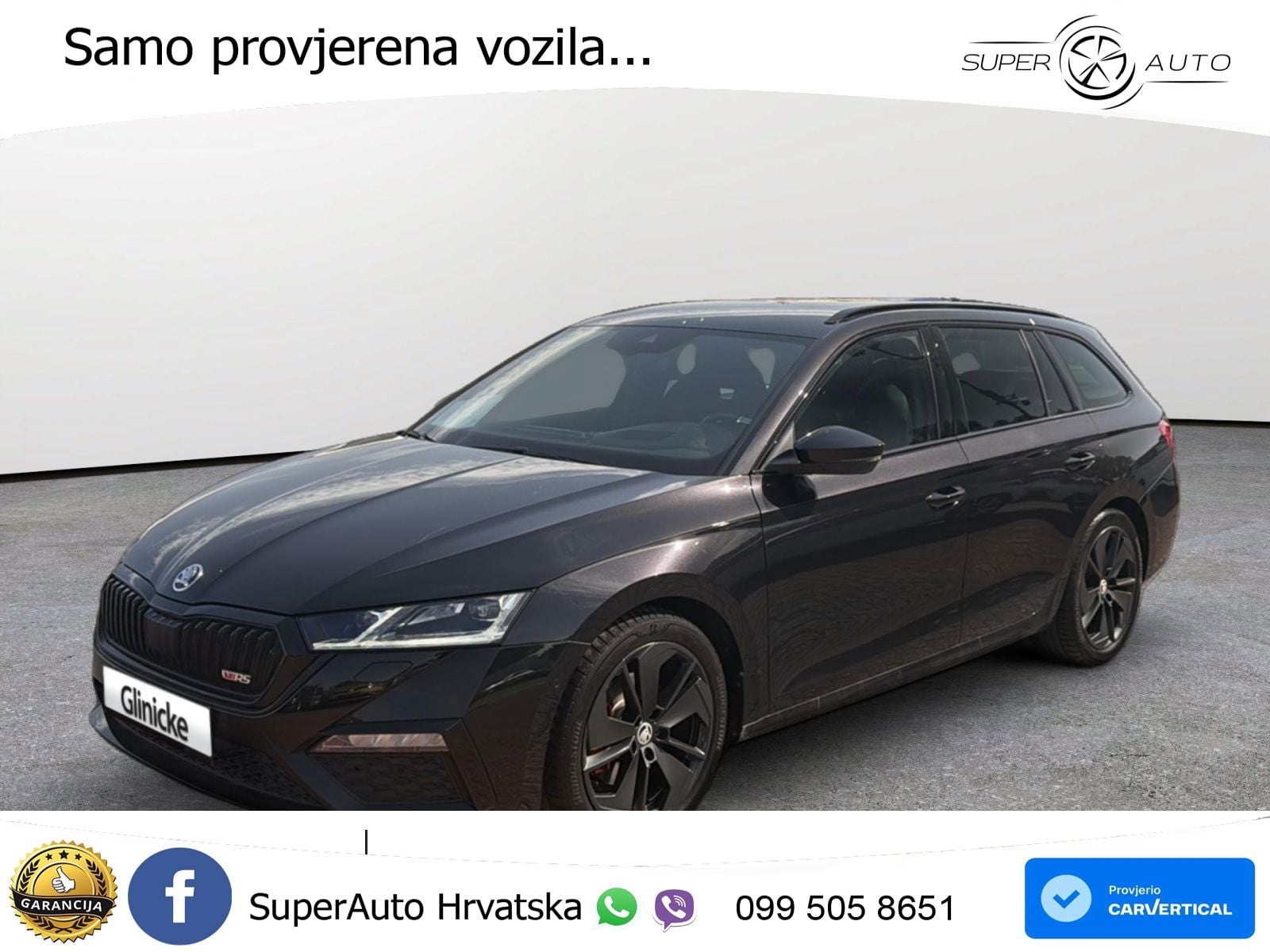 Škoda Octavia Combi RS 2.0 TDI (200 KS) DSG LED+GR SJED+ACC