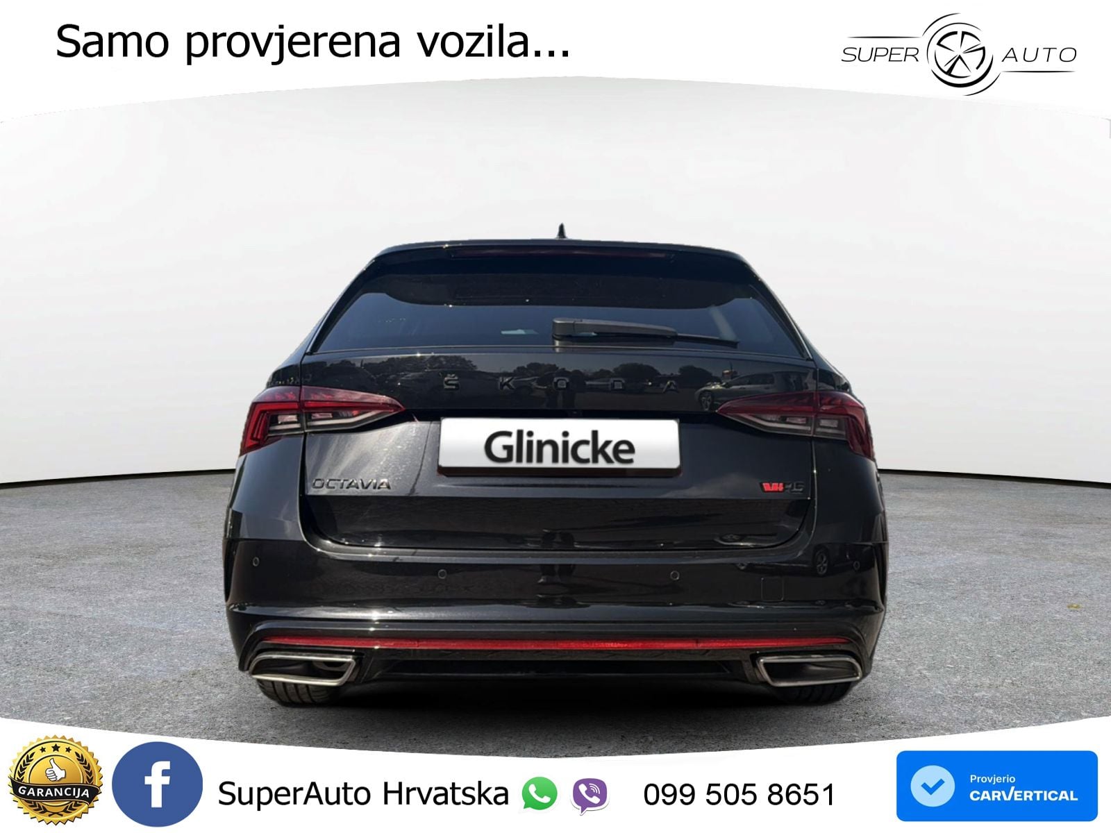 Škoda Octavia Combi RS 2.0 TDI (200 KS) DSG LED+GR SJED+ACC