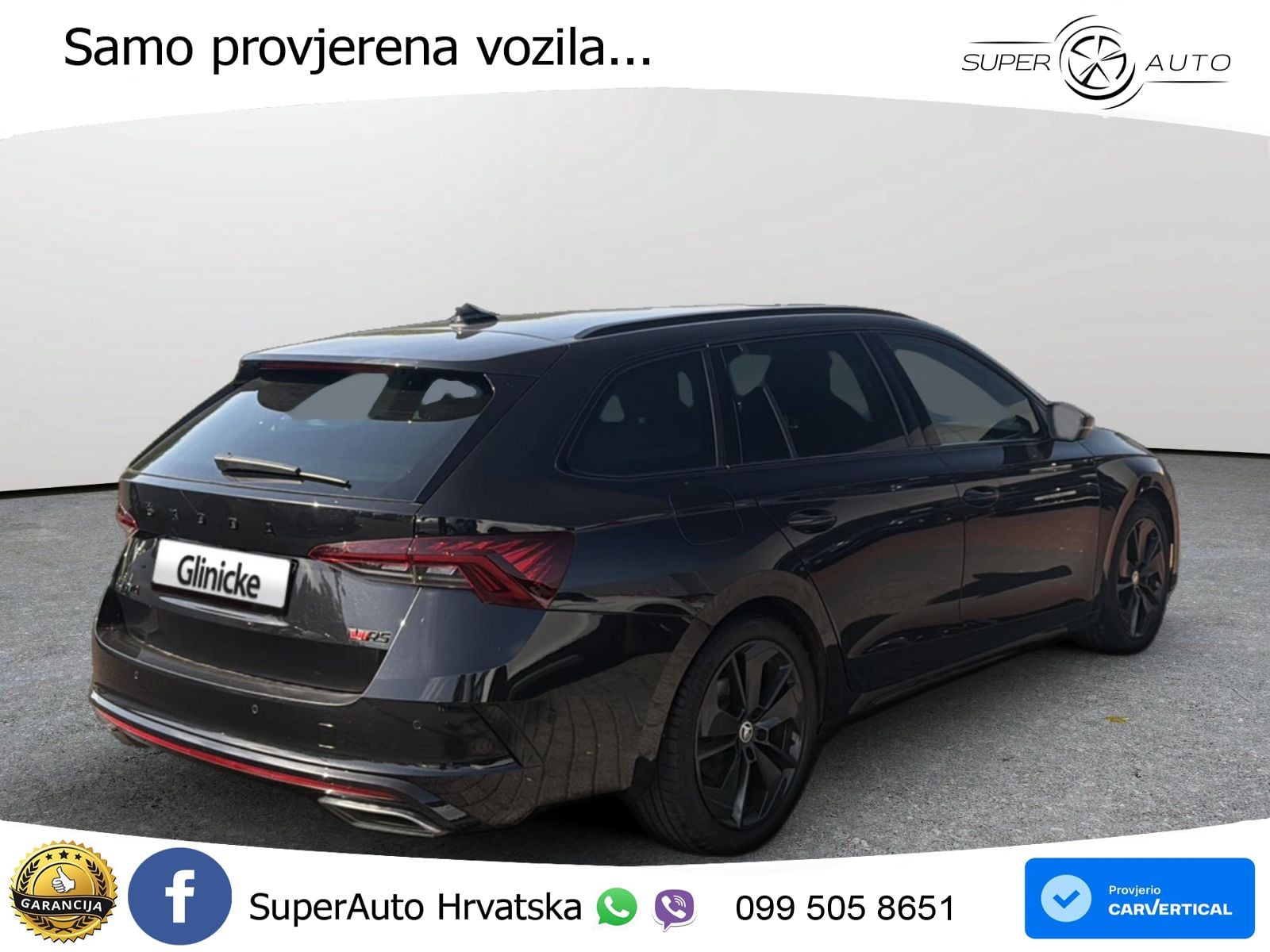 Škoda Octavia Combi RS 2.0 TDI (200 KS) DSG LED+GR SJED+ACC